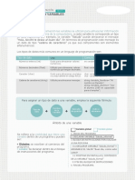 Infografía 2 Tipos de Datos y Variables