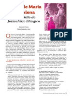 Artigo Da Revista de Liturgia 286 A Festa de Maria Madalena