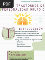 Trastornos de Personalidad Grupo C