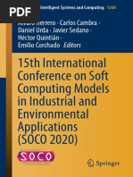 15th International Conference On Soft Computing Models in Industrial and Environmental Applications (SOCO 2020)