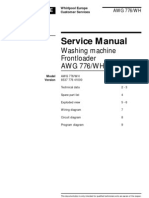 Whirlpool Awg 776wh (ET)