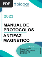 Manual de Protocolos Antifaz Magnético: Indice