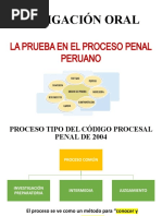 Litigación Oral: La Prueba en El Proceso Penal Peruano