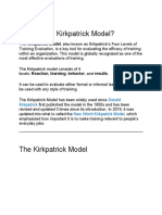 Kirkpatrick Model