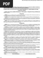 DOF - Acuerdo Convocatoria NOM-016-CRE