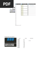 Programación Diaria: Vista de La Semana Notas/Lista de Tareas Pendientes