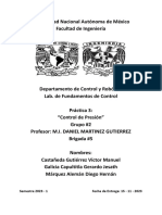 Reporte Práctica 3 Control de Presión - Brigada 4