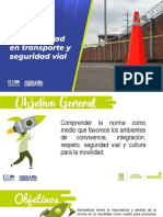 Normatividad en Transporte y Seguridad Vial