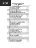 (PT) Assignment - 3B, 4 & 5