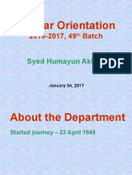 1 Year Orientation: 2016-2017, 49 Batch