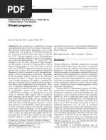 Ectopic Pregnancy (Archiv Für GynÃ Kologie, Vol. 263, Issue 3) (2000)