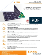 Tindo Panel Data Sheet