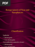 Benign Tumors of Nose and Nasopharynx