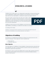 Auditing Part B