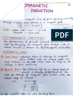 Electro Motive Induction