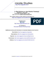 Homicide Studies: Criminal Profiling: Real Science or Just Wishful Thinking?