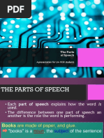 Parts of Speech