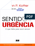 Resumo Sentido de Urgencia John o Kotter