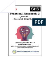 SHS PR2 Q1 Week 1A