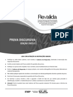 2023 1 PV Discursiva Regular