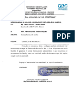 I.E.N° 82425-Salacat - Sorochuco-Celendin: "Año de La Unidad La Paz Y El Desarrollo"