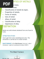 Properties of Metals
