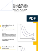 Tema 5 EQUILIBRIO DEL PRODUCTOR EN EL LARGO PLAZO