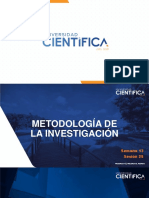 Metodologia de La Investigación - Sem 13 - Ses 25 - 2022-2