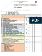 Planificación Anual para La Evaluación de Competencias. Titulo: Somos Felices Al Bailar para Mamá