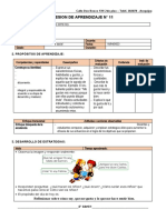 2° Grado - Sesiones Del 10 Al 14 de Abril