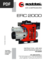 Air Compressors: Instruction, Use and Maintenance Manual