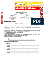 El Pronombre Personal: Es La Sus Accidentes Son Palabra Que Reemplaza Al