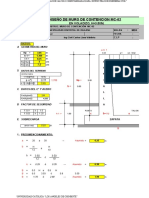 Diseño de Muro de Contencion Mc-02: MDR C.I.P Datos