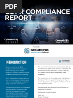 2018 GDPR Compliance Report