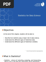 Statistics For Data Science