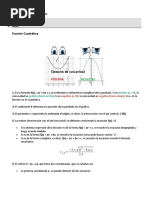 Funcion Cuadratica Apunte Teórico