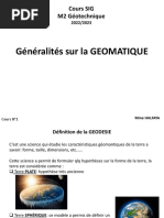 I Généralités Sur La GEOMATIQUE