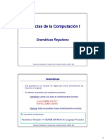 Clase 6 Gramatica Regular y Expresion Regular