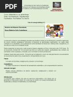 Curso: Matemática y Su Aprendizaje. Sede: Suchitepéquez, Mazatenango Facilitadora: Ana Matilde Tiul García