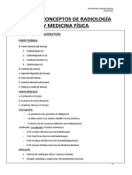 Conceptos de Radiología y Medicina Física