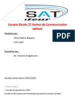 Compte Rendu TP System de Communication Optique