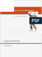 Princípios Da Cinesioterapia: Profa. Cintia Pinheiro