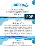 Características Geomorfológicas de Una Cuenca: Hidrología Unasam