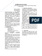 Practica Acidificacíon de La Leche