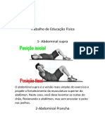 Trabalho de Educação Física