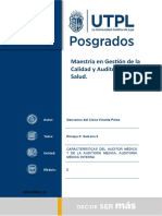 Maestría en Gestión de La Calidad y Auditoría en Salud.: Autor