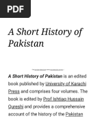 A Short History of Pakistan Is An Edited