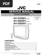 JVC Av27d201 Service Manual