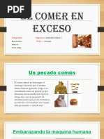 El Comer en Exceso