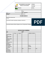 FORMATO DE AUTORIZACION y FORMATO DE EMO